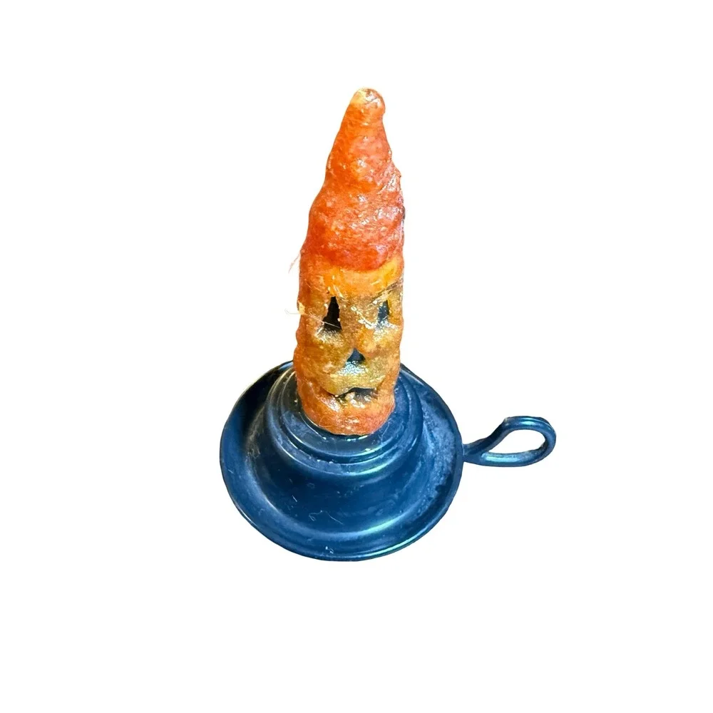 Vintage Primative Dipped Jack O Lantern Plug Night‎ Light Halloween Decor Carlon